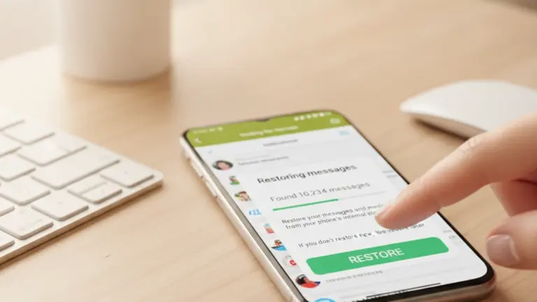 Recuperar Conversas Apagadas do WhatsApp pelo Backup